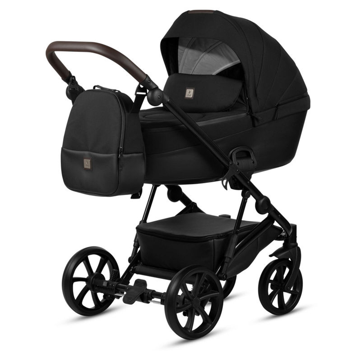 Kombikinderwagen 3-in-1 Schwarz