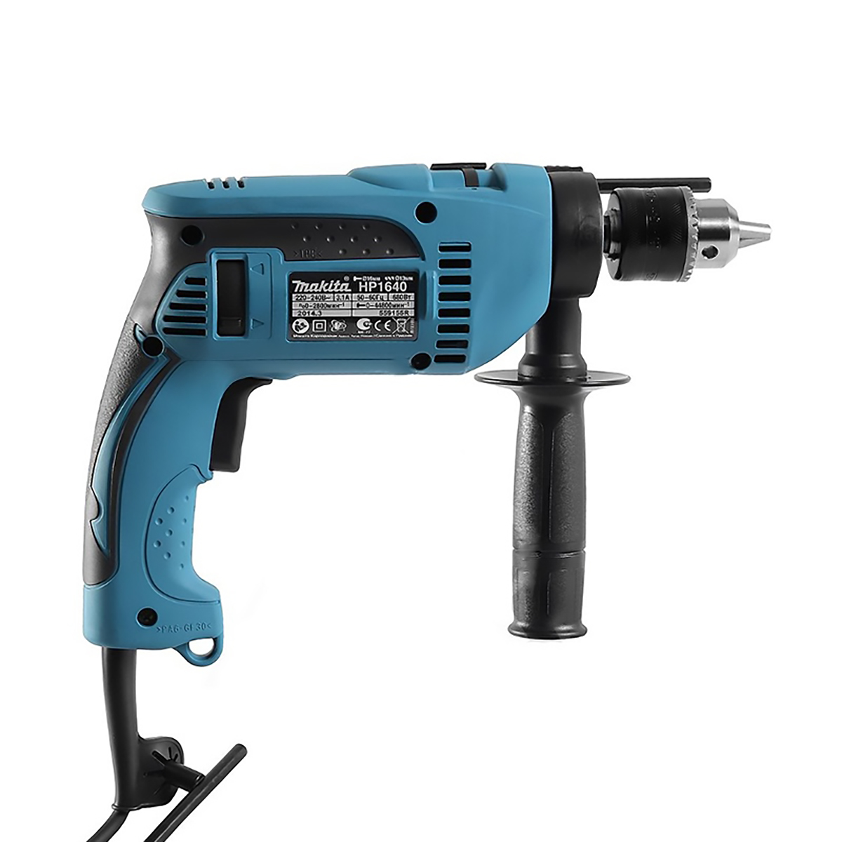 Makita Schlagbohrmaschine mit Zahnkranzfutter