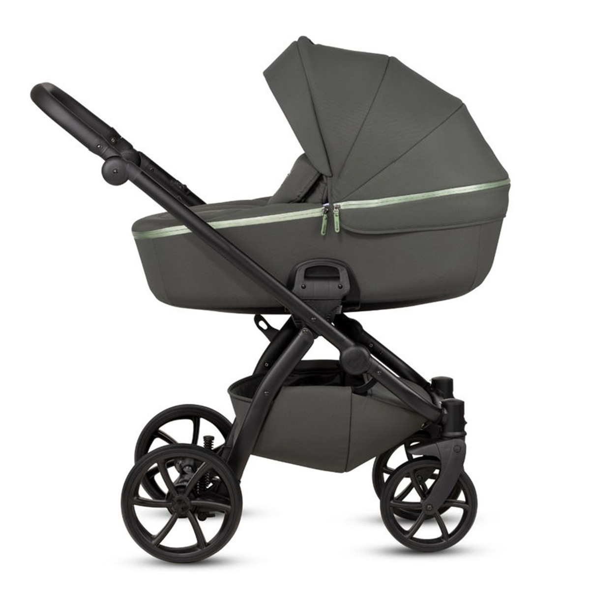 Kombikinderwagen 3-in-1 Graugrün
