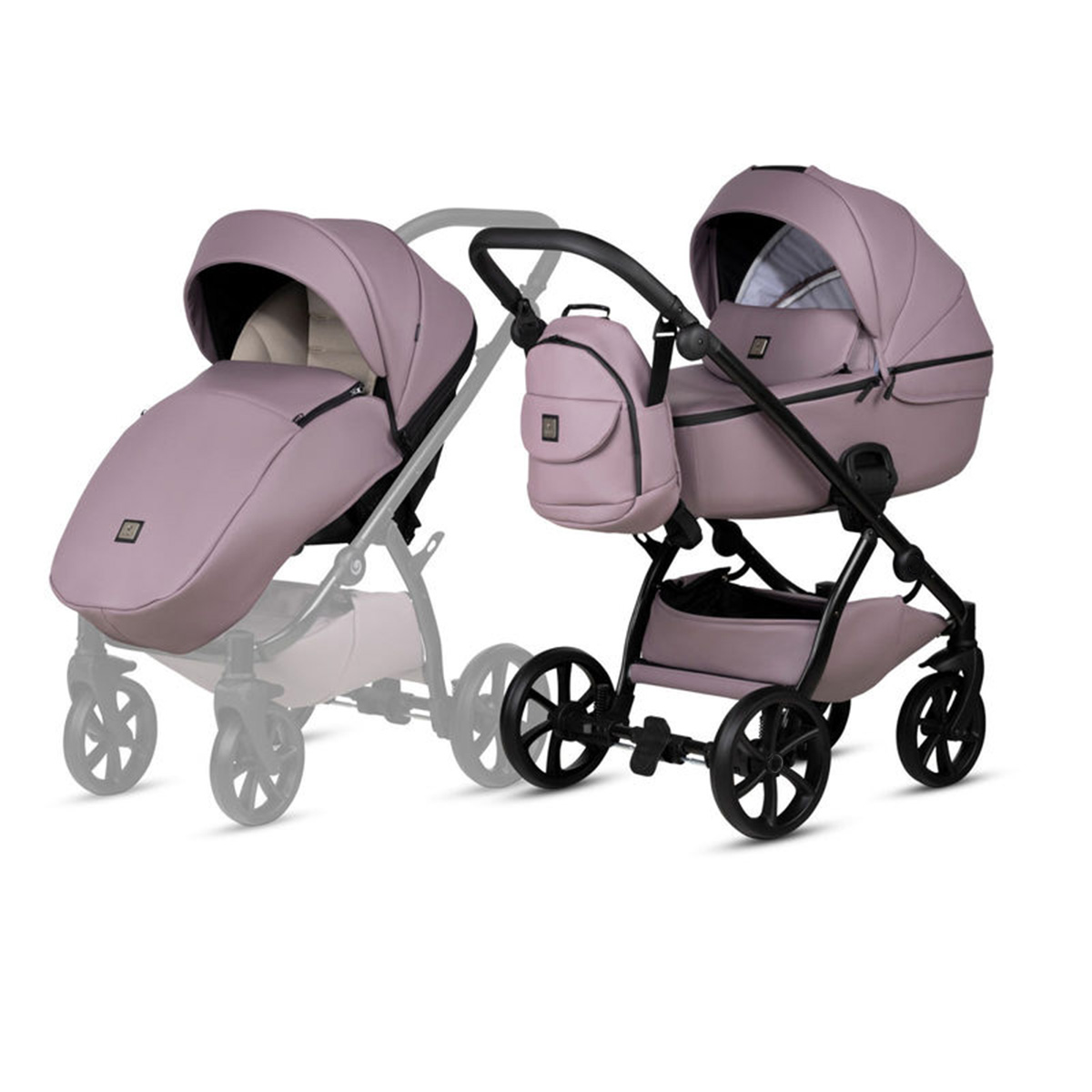 Kombikinderwagen 3-in-1 Altrosa