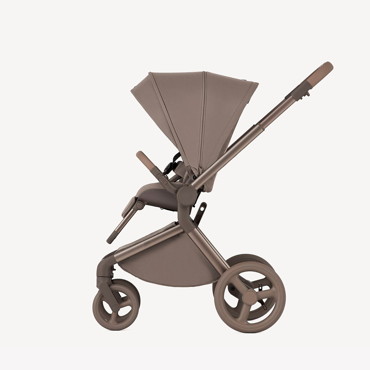 Kinderwagen mit Babywanne Taupe