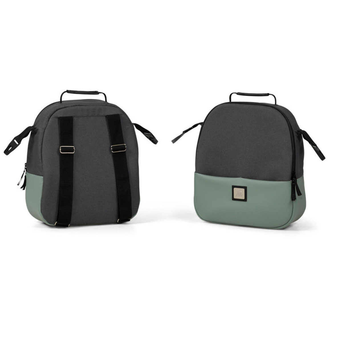 Kombikinderwagen 3-in-1 Salbeigrün zweifarbig mit Grau