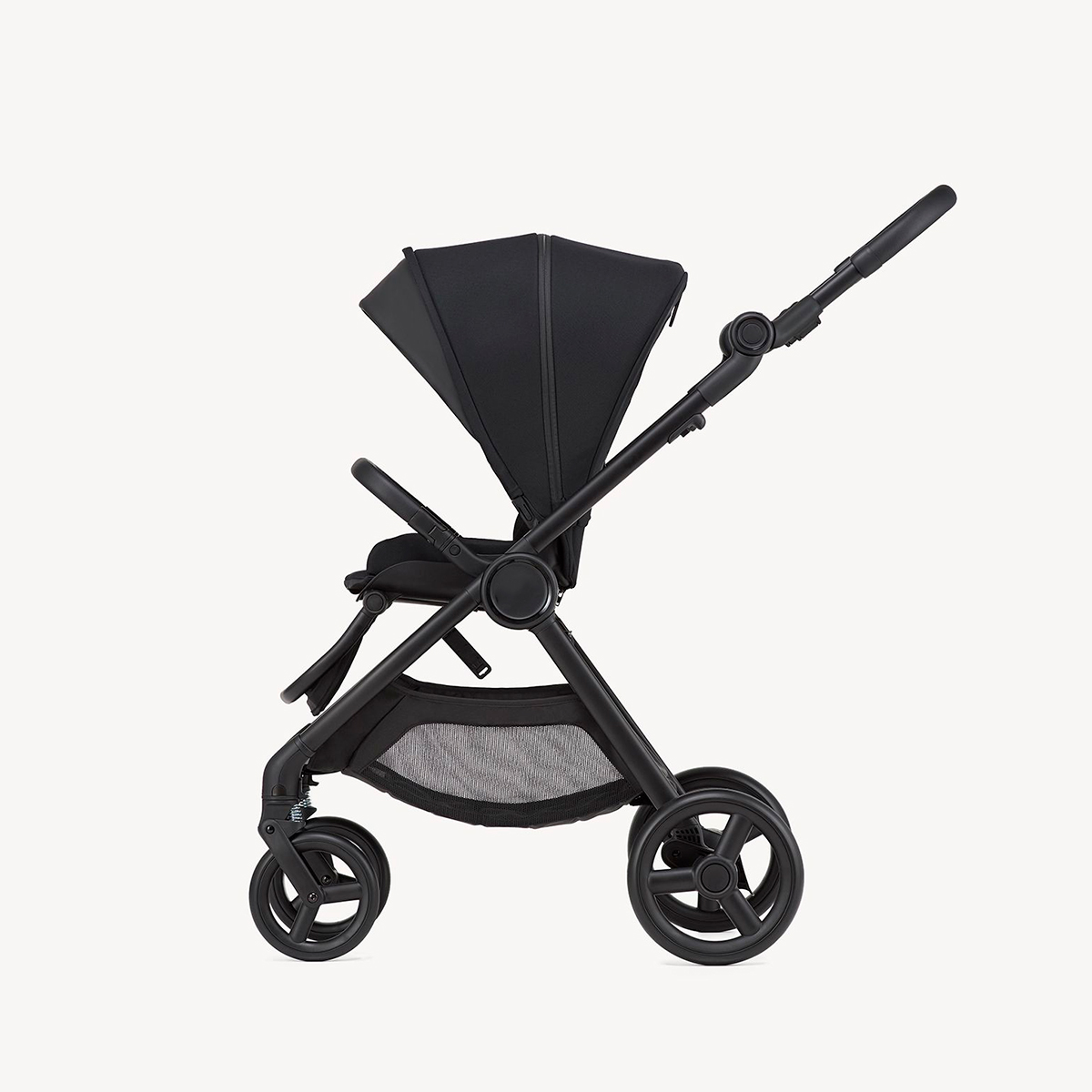 Kinderwagen mit Babywanne Schwarz