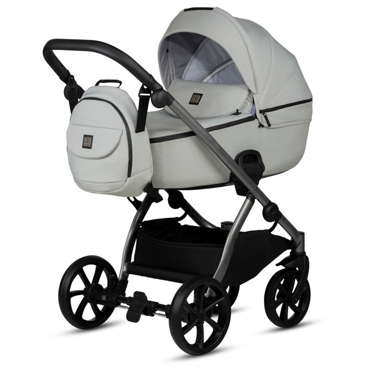 Kombikinderwagen 3-in-1 Hellgrau