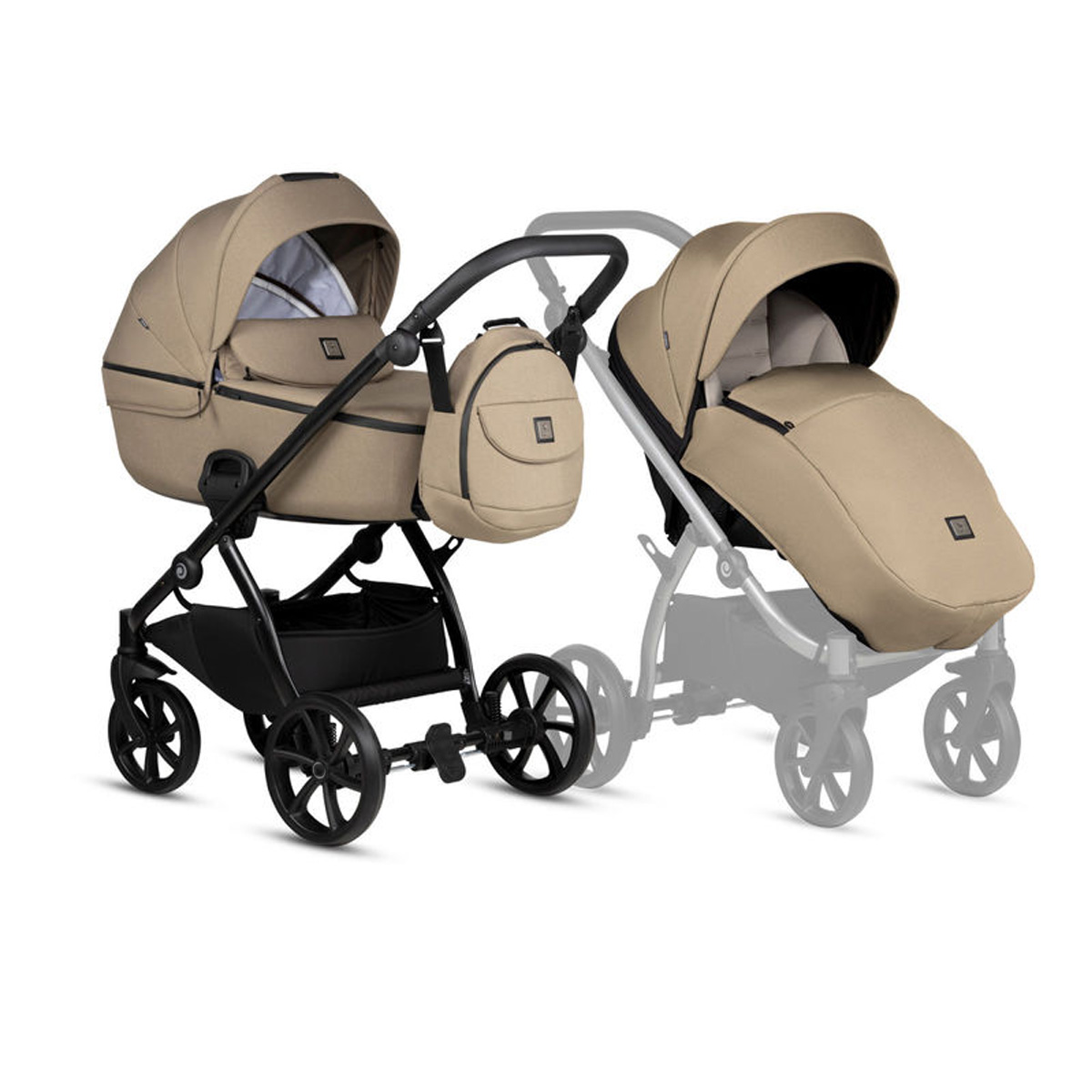 Kombikinderwagen 3-in-1 Sand