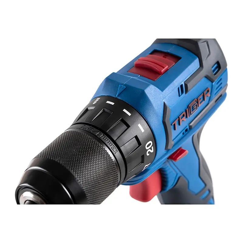 TRIGGER Akku-Schlagbohrschrauber 18 V Brushless im Koffer-Set