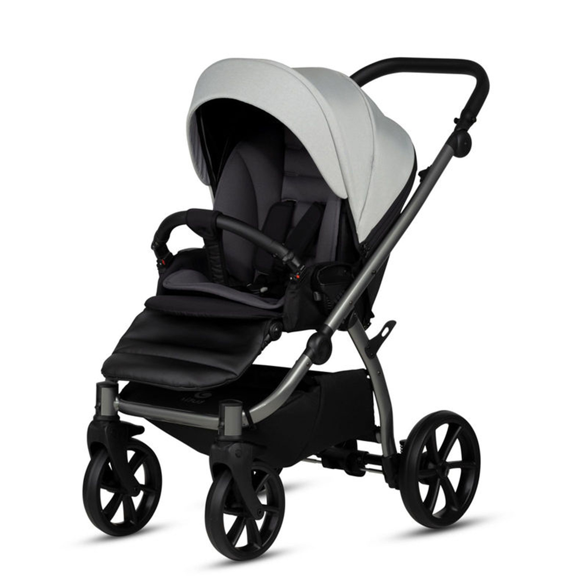 Kombikinderwagen 3-in-1 Hellgrau
