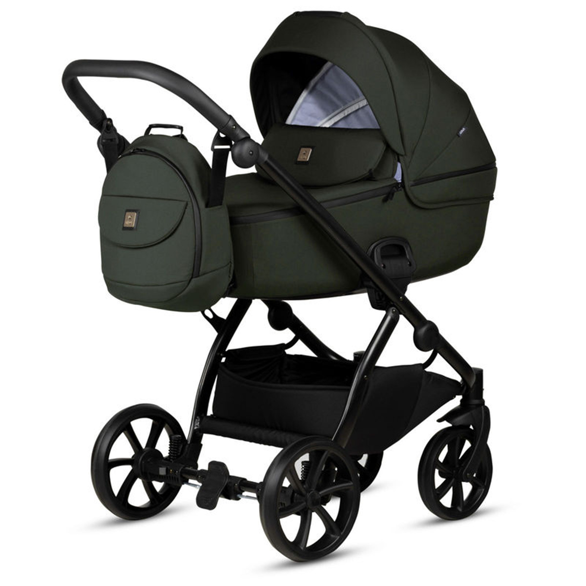 Kombikinderwagen 3-in-1 Dunkelgrün