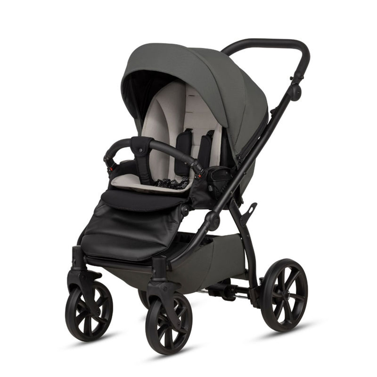 Kombikinderwagen 3-in-1 Graugrün
